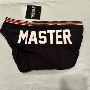 Andrew Christian Master briefs in black
